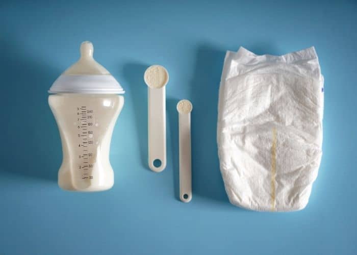 Baby Diapers and formula