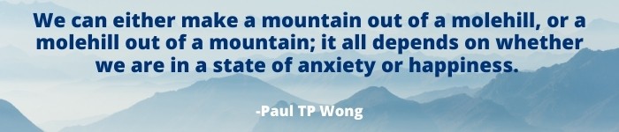 mountain out of a molehill quote 